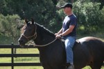 Pagosa CO - riding bareback on a MM